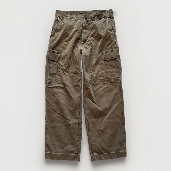 Polo Ralph Lauren Pants‎ Mens 34 x 30 HBT Brown Cargo Y2K Sport Vintage